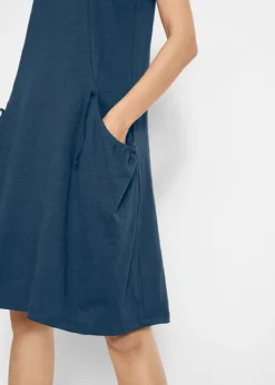 Robe En Jersey Coton Avec Poches -Mode Femme 19112684 OWbb5WNf