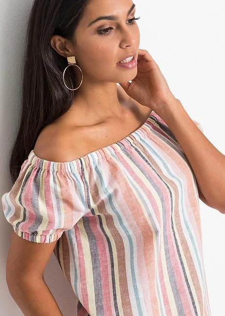 Blouse Encolure Carmen 6 Blouse Encolure Carmen – Image 6