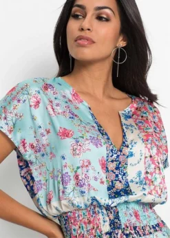 Robe à Pans Aspect Satiné -Mode Femme 19142377 YeVqD4Ru