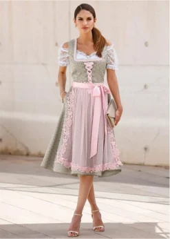 Dirndl Avec Perles (Ens. 2 Pces.) -Mode Femme 19145031 nJfcnVQn