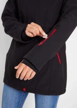 Veste Longue Softshell Extensible -Mode Femme 19202267 emVgJ1OH