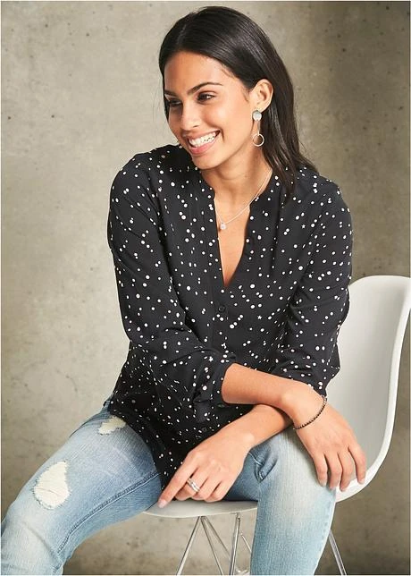 Chemisier à Pois 7 Chemisier à Pois – Image 7