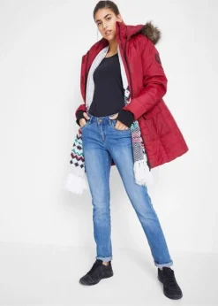 Veste Longue Fonctionnelle Style 2-en-1, Matelassée Et Imperméable -Mode Femme 19249150 nfga8e00