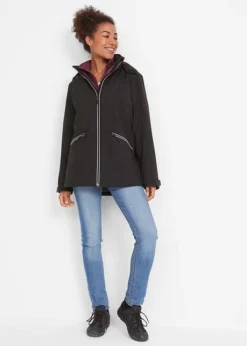 Veste Outdoor Fonctionnelle 3 En 1 Avec Gilet Intérieur En Maille Polaire -Mode Femme 19264234 vwyrXoWc