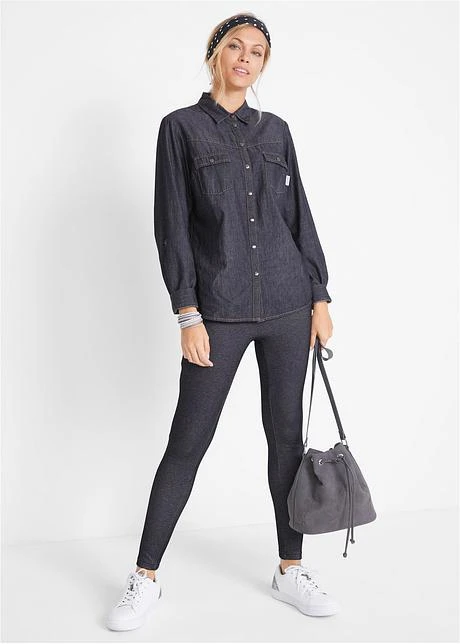 Legging Thermo Douillet Imitation Jean 4 Legging Thermo Douillet Imitation Jean – Image 4