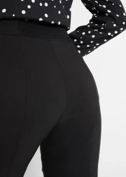 Pantalon 7/8 En Bengaline Avec Tour De Taille élastiqué, Slim Fit 10 Pantalon 7/8 En Bengaline Avec Tour De Taille élastiqué, Slim Fit -Mode Femme 19324011 JZ0rVOSe