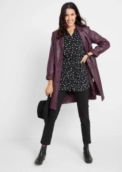 Pantalon 7/8 En Bengaline Avec Tour De Taille élastiqué, Slim Fit 9 Pantalon 7/8 En Bengaline Avec Tour De Taille élastiqué, Slim Fit -Mode Femme 19324052 ehhMj5lq