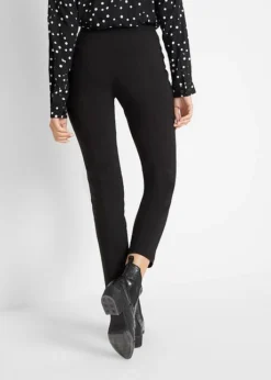 Pantalon 7/8 En Bengaline Avec Tour De Taille élastiqué, Slim Fit 8 Pantalon 7/8 En Bengaline Avec Tour De Taille élastiqué, Slim Fit -Mode Femme 19324076 NUXWwXt2
