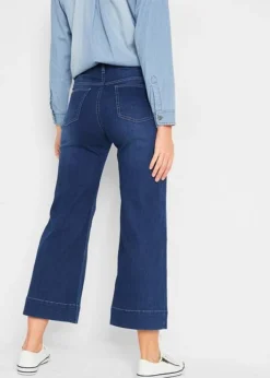 Jupe-culotte En Jean Extensible Super-soft -Mode Femme 19361698 7hZdMcgc