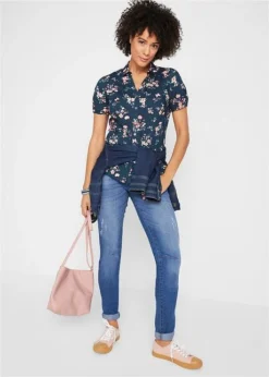 Chemisier Imprimé, Manches Courtes 10 Chemisier Imprimé, Manches Courtes -Mode Femme 19365344 TtKyLKqc