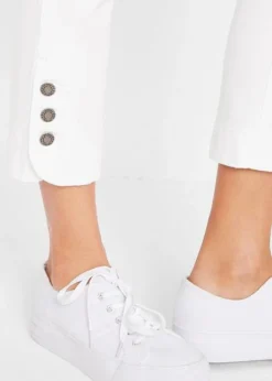 Jean Slim Mid Waist, Cropped -Mode Femme 19366342 e3AAsdlN