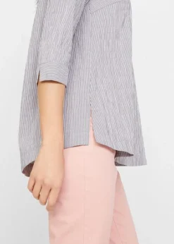 Tunique à Manches 3/4 En Mélange Coton 11 Tunique à Manches 3/4 En Mélange Coton -Mode Femme 20011710 I0SarJcC