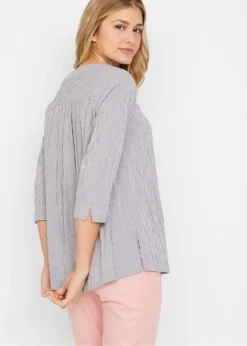 Tunique à Manches 3/4 En Mélange Coton 8 Tunique à Manches 3/4 En Mélange Coton -Mode Femme 20011725 PrWPWywV