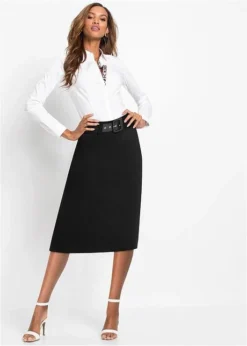 Chemisier à Empiècement Satin Léopard -Mode Femme 20013566 W1FuX2Jq