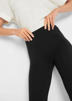 Legging En Coton Avec Taille Confortable -Mode Femme 20029590 COaO4qB3