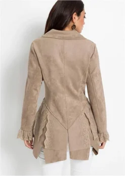 Veste Originale à Empiècements Dentelle -Mode Femme 20043982 fDKY3AQo