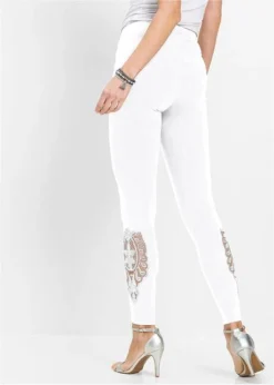 Legging Avec Dentelle 9 Legging Avec Dentelle -Mode Femme 20054128 r0NBgDP6