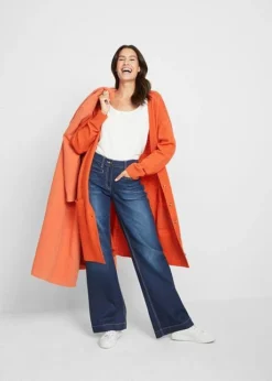 Jean Coton Avec Taille Confortable, Style Marlène -Mode Femme 20139570 hXOlCTL7