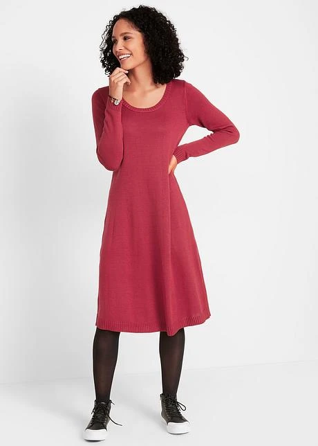 Robe En Maille Forme évasée 2 Robe En Maille Forme évasée – Image 2