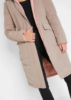 Veste Matelassée Réversible Coupe Longue -Mode Femme 20173474 w2eCuC7i