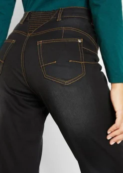 Jean Thermo Avec Effet Push-up Et Taille Confortable, Straight -Mode Femme 20186145 GNsumKA2