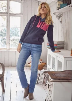 Jean Thermo Taille Extensible -Mode Femme 20228053 8F4N5Rjd