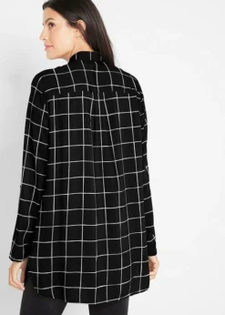 Chemisier Long à Carreaux -Mode Femme 20228838 0k3c25h3