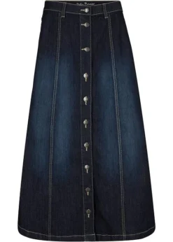 Jupe En Jean Confort-stretch, Longueur Midi -Mode Femme 20267437 CPijBiwo