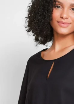 Blouse T-shirt Oversized à Pans -Mode Femme 20283942 2sEqp1V7