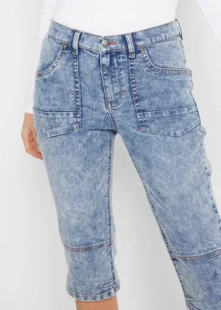 Corsaire En Jean Extensible -Mode Femme 20292754 uTYrsJxB
