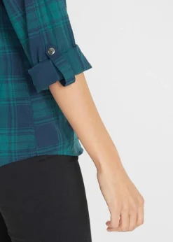 Chemisier Coton à Carreaux -Mode Femme 20306951 ahseWDox