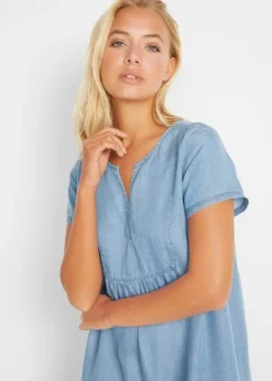 Robe En Jean En TENCEL™ Lyocell 10 Robe En Jean En TENCEL™ Lyocell -Mode Femme 21022289 fsLczZ2k