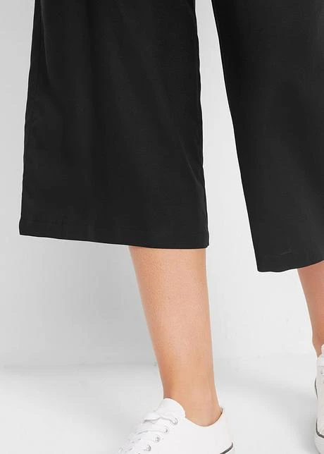 Pantalon 3/4 En Viscose Avec Tour De Taille élastique 6 Pantalon 3/4 En Viscose Avec Tour De Taille élastique – Image 6