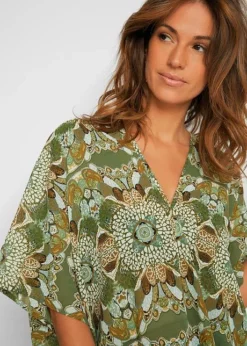 Robe-tunique De Plage En Polyester Recyclé -Mode Femme 21028686 3r4PjnGc