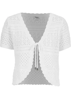 Boléro En Crochet, Manches Courtes -Mode Femme 21043169 GnyxSD5t