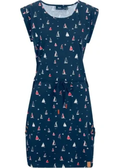 Robe T-shirt à Manches Papillon Et Imprimé -Mode Femme 21043173 fGxK03B9