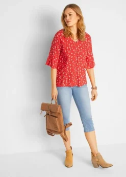 Lot De 2 Jeans Corsaire Extensibles -Mode Femme 21045826 sEmznQPn