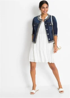 Veste En Jean à Franges -Mode Femme 21047429 tMOmC6oa