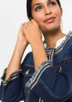 Veste En Jean à Franges -Mode Femme 21047440 dqCPfikU