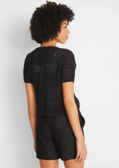 Boléro En Crochet, Manches Courtes -Mode Femme 21053695 IfFg4bE5