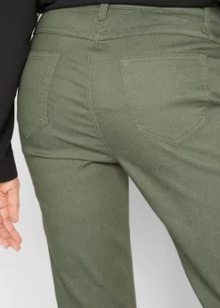 Jean Droit Mid Rise, Taille Confortable -Mode Femme 21066299 usZDVHXg