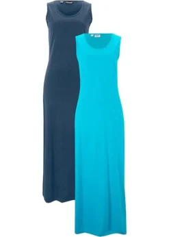 Lot De 2 Robes Longues Coton 13 Lot De 2 Robes Longues Coton -Mode Femme 21072635 Q2SSQlC0