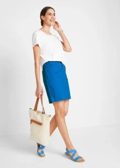 Jupe Extensible à Teneur Lycra -Mode Femme 21080622 29aLM6zp