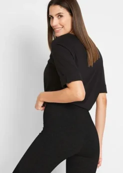 Lot De 2 Leggings Corsaire Avec Fronces -Mode Femme 21082720 IDCXLB9b