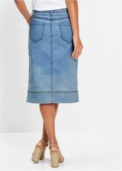 Jupe En Jean à Boutons -Mode Femme 21124762 bHQrTzyx