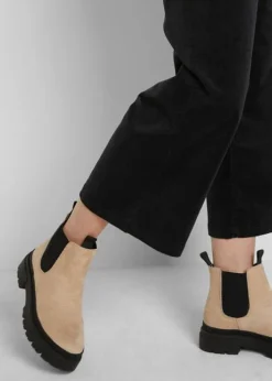 Jupe-culotte En Velours Côtelé Stretch Avec Taille Haute Confortable, Longueur 7/8 -Mode Femme 21164197 l45gPSmW