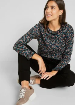 Pantalon Extensible Punto Di Roma Avec Détails Zips -Mode Femme 21168503 mWGZywci