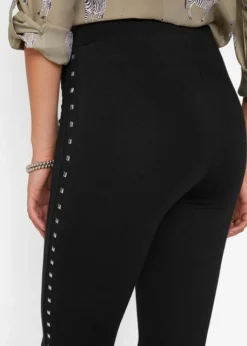 Legging Avec Rivets -Mode Femme 21190999 4MzO04T7