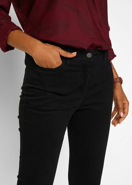 Jean Ultra-stretch Avec Taille Confortable Rayée, Slim Fit 6 Jean Ultra-stretch Avec Taille Confortable Rayée, Slim Fit – Image 6
