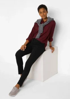 Jean Ultra-stretch Avec Taille Confortable Rayée, Slim Fit 9 Jean Ultra-stretch Avec Taille Confortable Rayée, Slim Fit -Mode Femme 21192012 0vTLXgAv